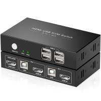 Rybozen HDMI USB KVM Switch 2 in 1 out X002Q8LJY1